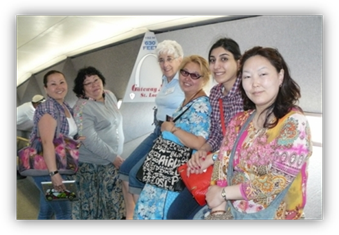 Russian Ambassadors at the Top of the Gateway Arch